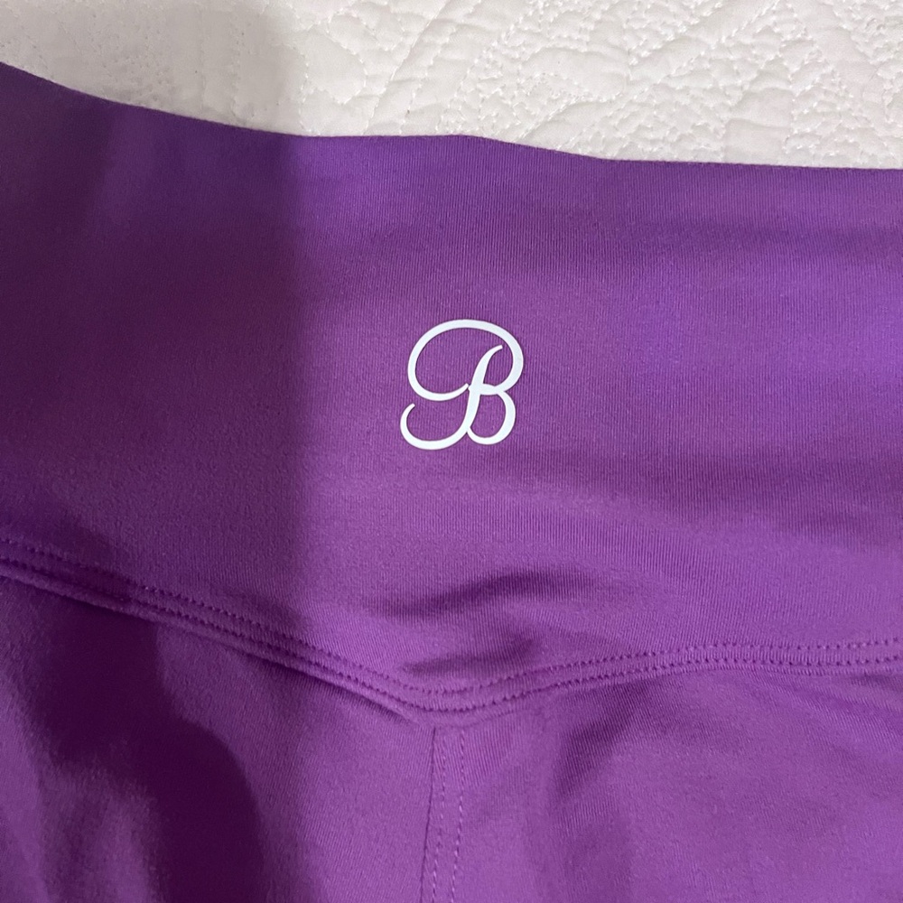 Bombshell Sportswear Purple Mohawk Leggings - Picture 3 of 4